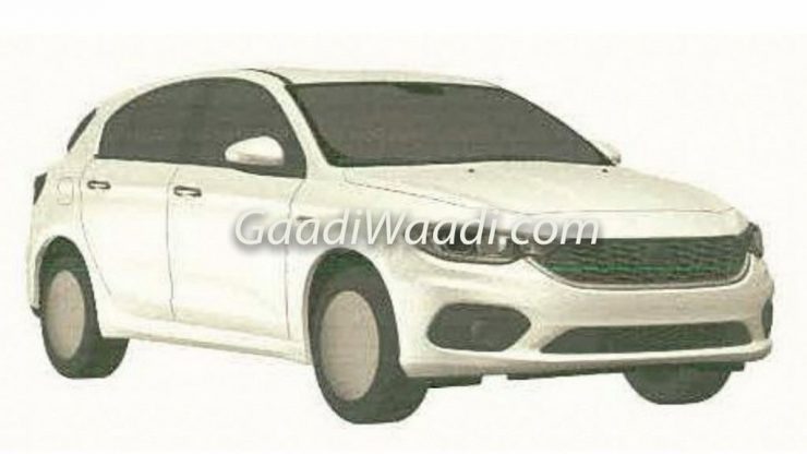 Fiat Tipo Hatchback India Patented