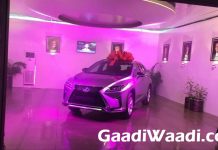 First Lexus RX450h Delivered in India