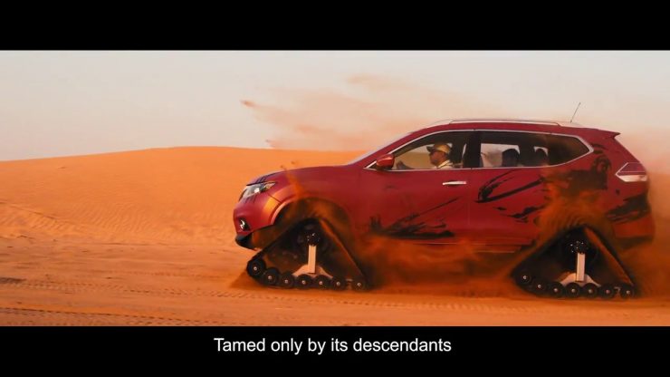 Nissan X-Trail Desert Warrior Seems the Right Choice for Dune Bashing