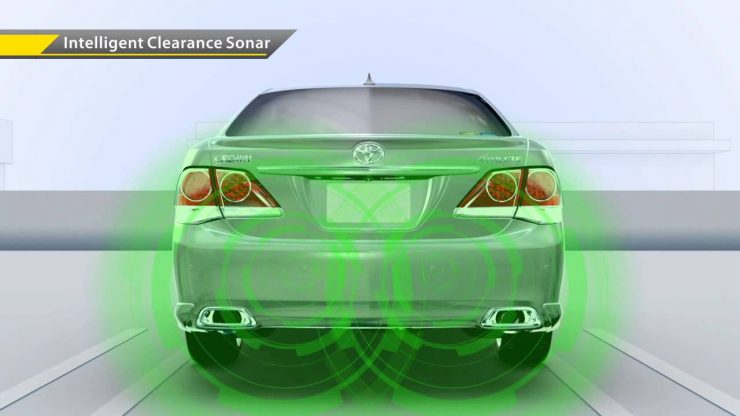 Toyota’s Intelligent Clearance Sonar System Demonstrates Safer Parking