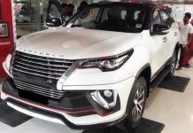 Customised Toyota Fortuner with Nippon Body kit 2