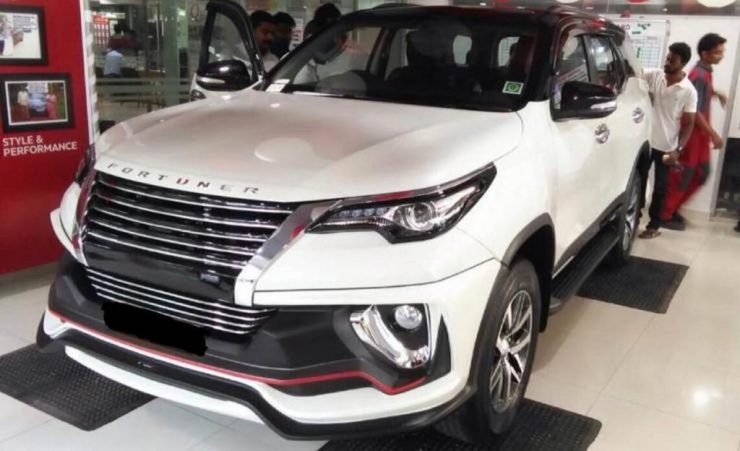 Customised Toyota Fortuner with Nippon Body kit 2