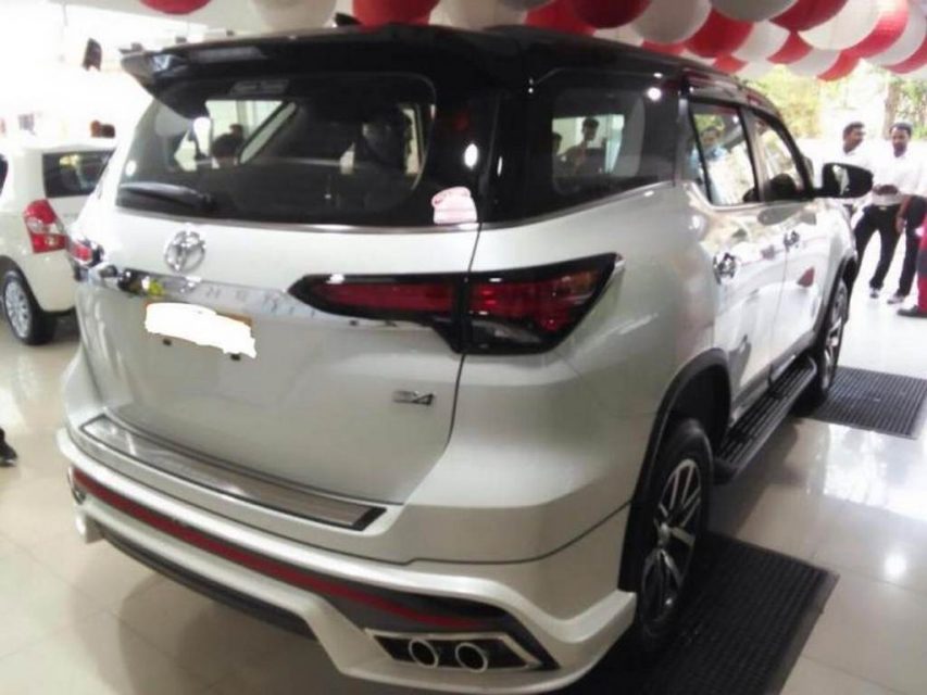 Customised Toyota Fortuner with Nippon Bodykit