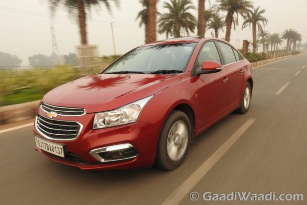 Chevrolet Cruze Price Now Starts at Rs. 9.99 Lakh; Offered