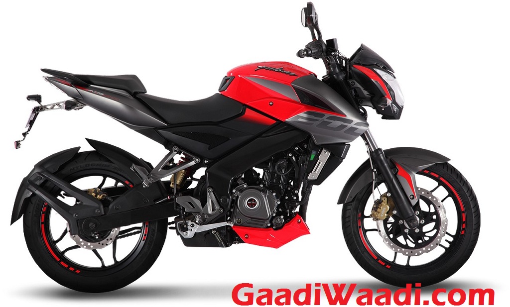 2017 Bajaj Pulsar NS200 Launched India Wild Red Colour