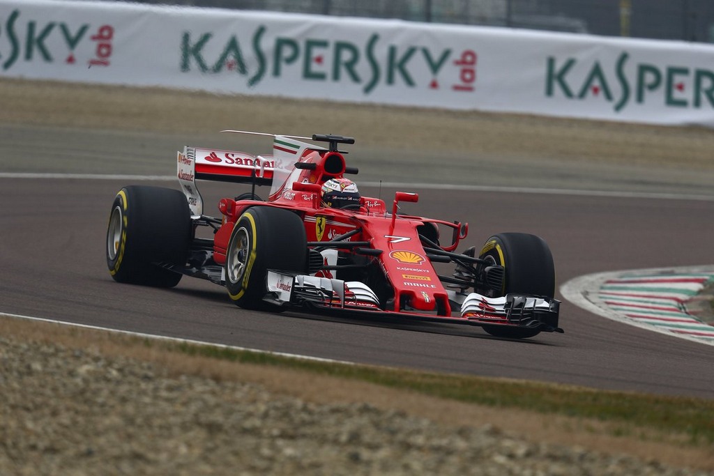 Ferrari SF70H 2017 F1 Car Kimi Raikkonen