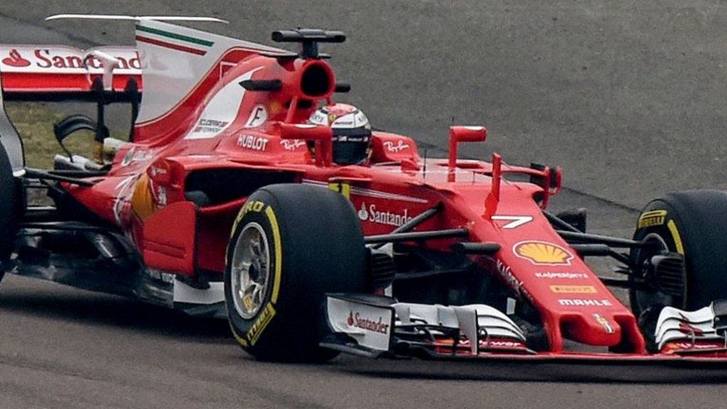Ferrari SF70H F1 2017 Race Car 2