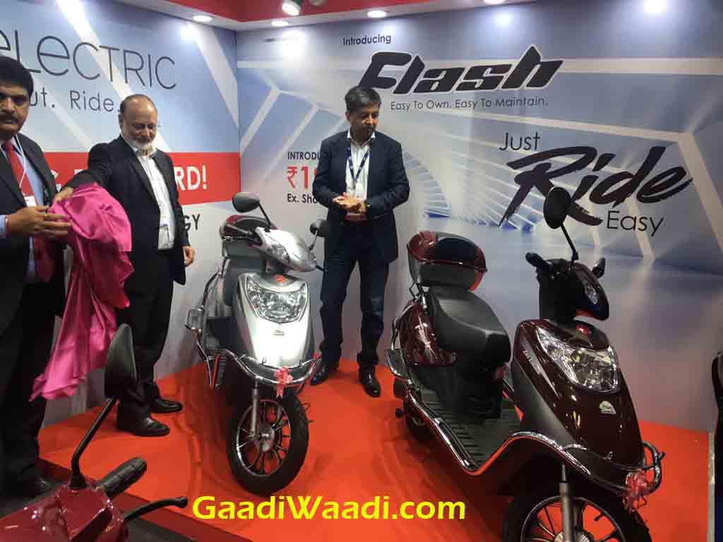 Hero Flash Electric Scooter Launched At Rs 19 990 Specs Pics