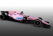 Force India VJM10 Pink Livery