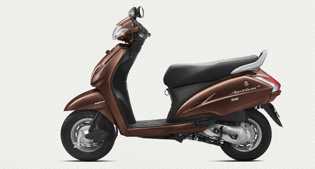 2017 Honda Activa 4G with BS IV Engine Launched in India at Rs. 50,730