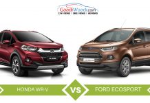 honda wr-v vs ford ecosport