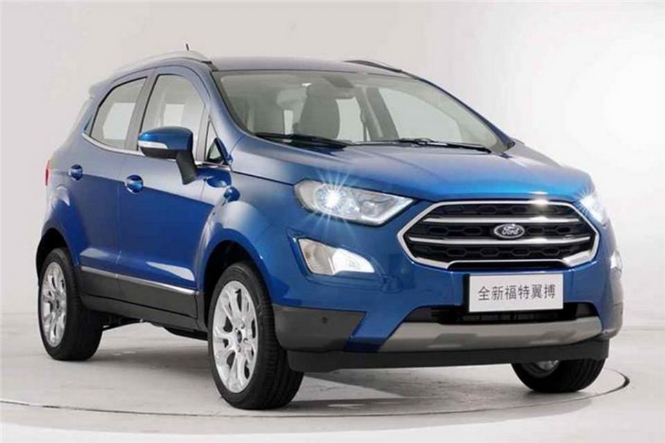 China Spec Ford EcoSport Facelift 1