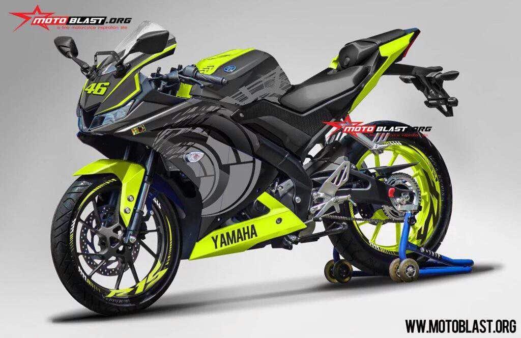 India-Bound Yamaha R15 V3 Rendered with Racing Decals