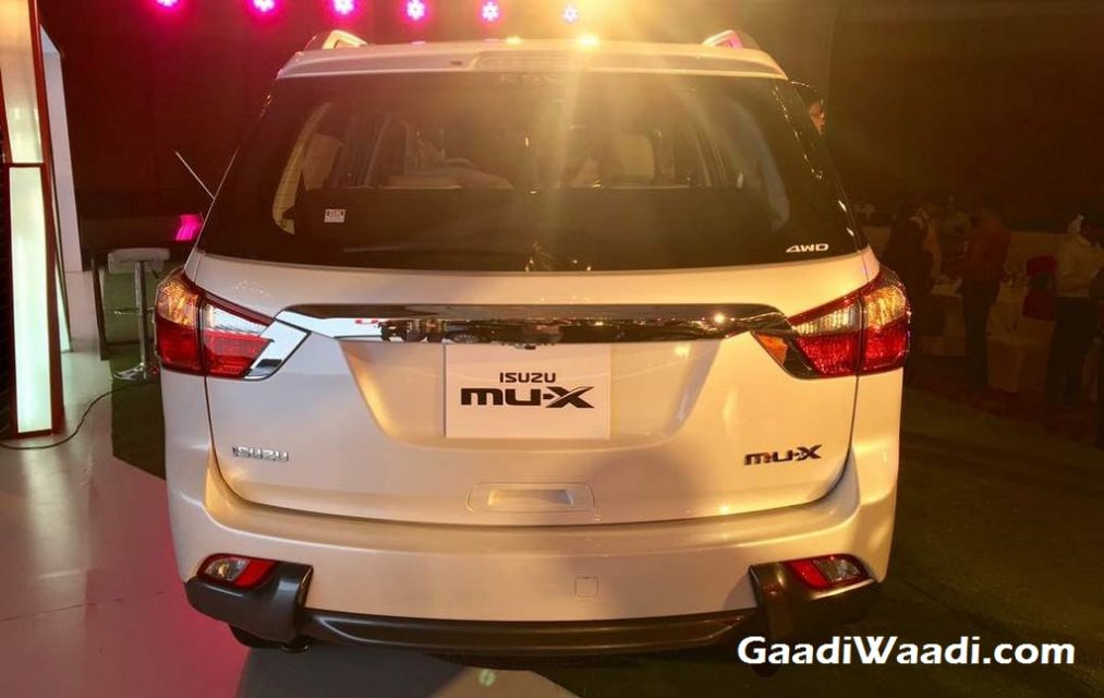 Isuzu MU-X SUV Launched in India Price, Engine, Specs, Features, Review 9