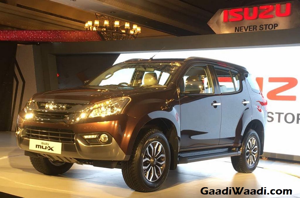 Isuzu MU-X SUV Launched in India, Price, Specs, Features