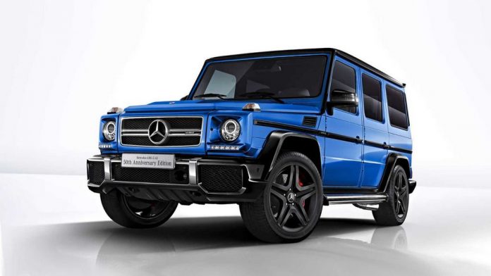 Limited-Run Mercedes-AMG G63 50th Anniversary Edition Launched in Japan