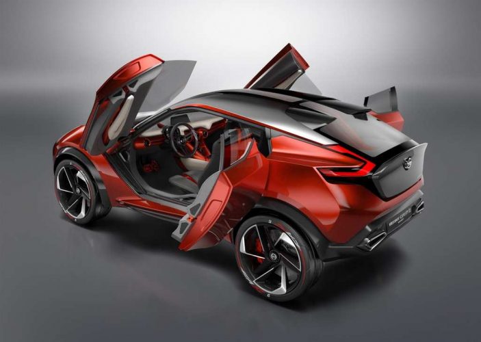 Nissan Electric Crossover Concept (Nissan Gripz Pictured)