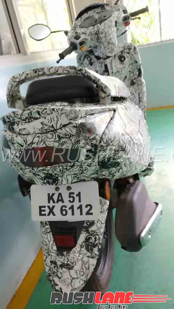 New TVS Jupiter 125 cc Scooter Caught Testing in India