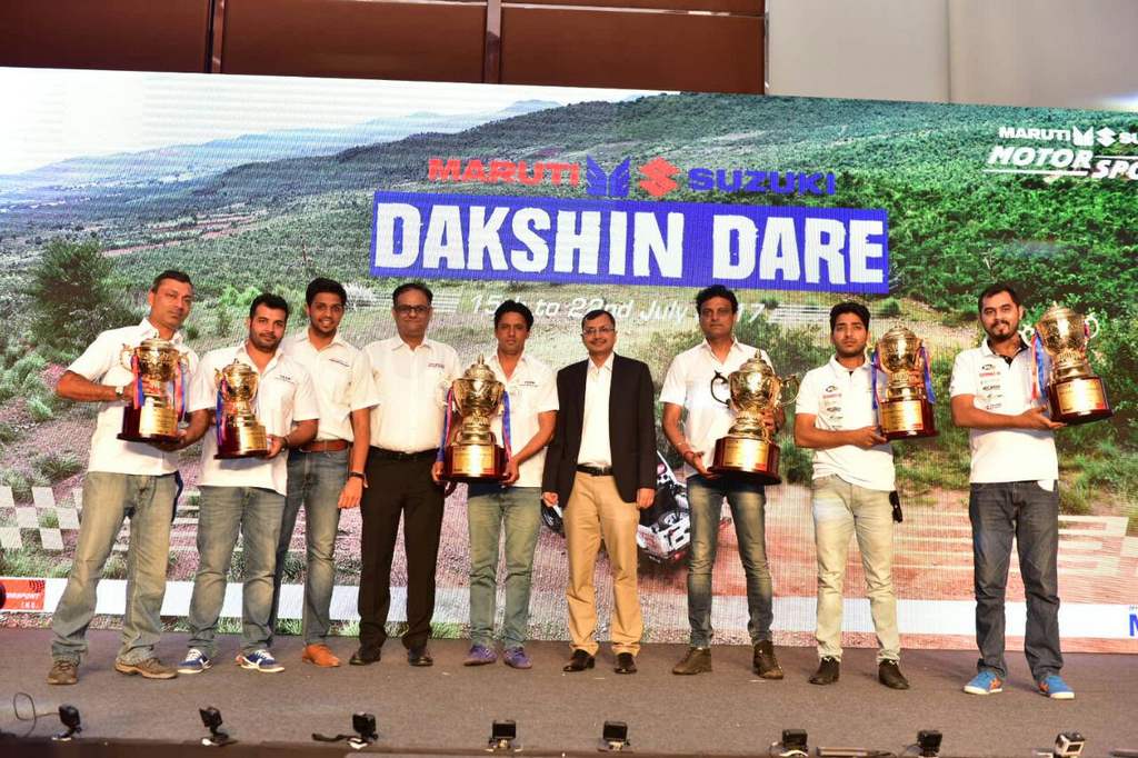 2017 Maruti Suzuki Dakshin Dare Suresh Rana & Ashwin Naik Crowned Winners