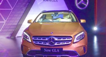 2017 Mercedes GLA Facelift Launched in India at Rs. 30.65 Lakh