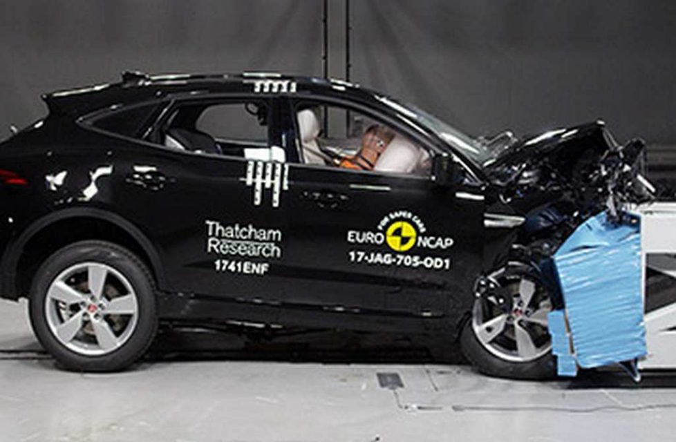 India-Bound Jaguar E-Pace SUV Scores 5-Star Safety Rating In Euro NCAP