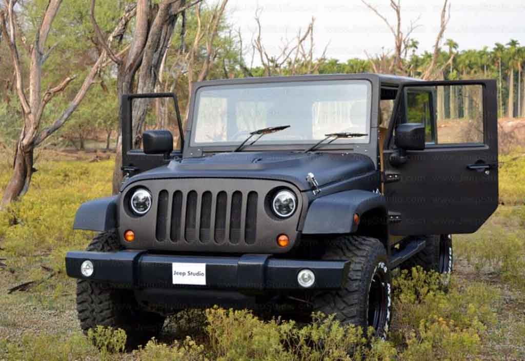 Mahindra Thar Customised Stunningly Into A Jeep Wrangler