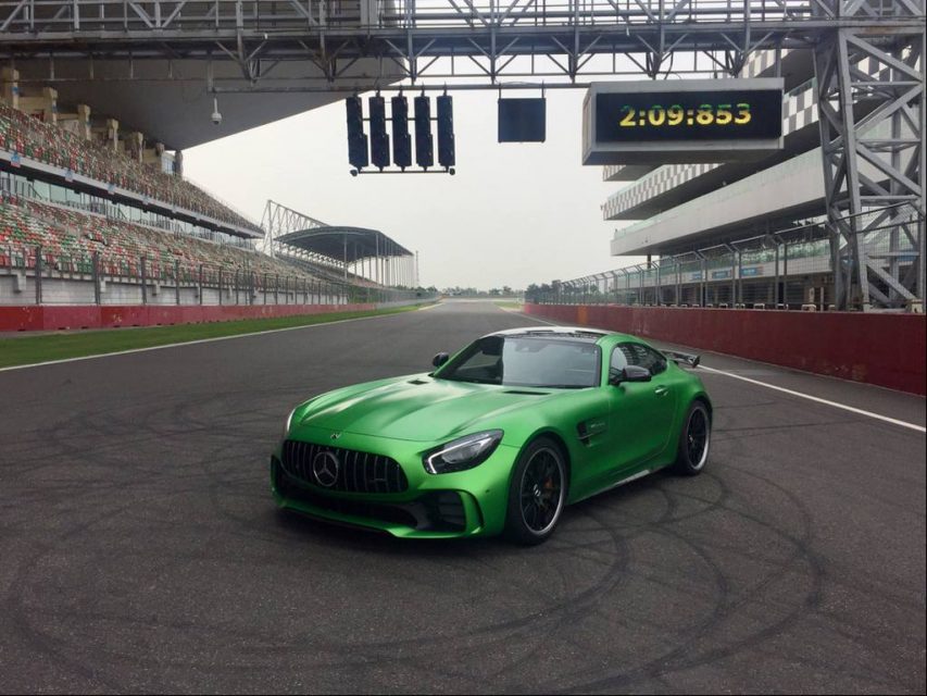 Mercedes-AMG GT R at the BIC