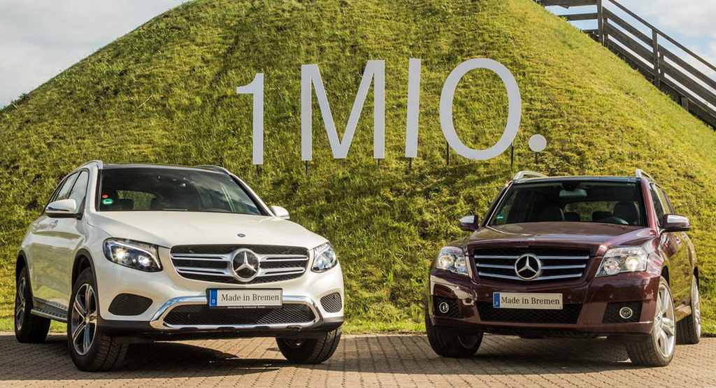 Mercedes Rolls Out One Millionth GLC