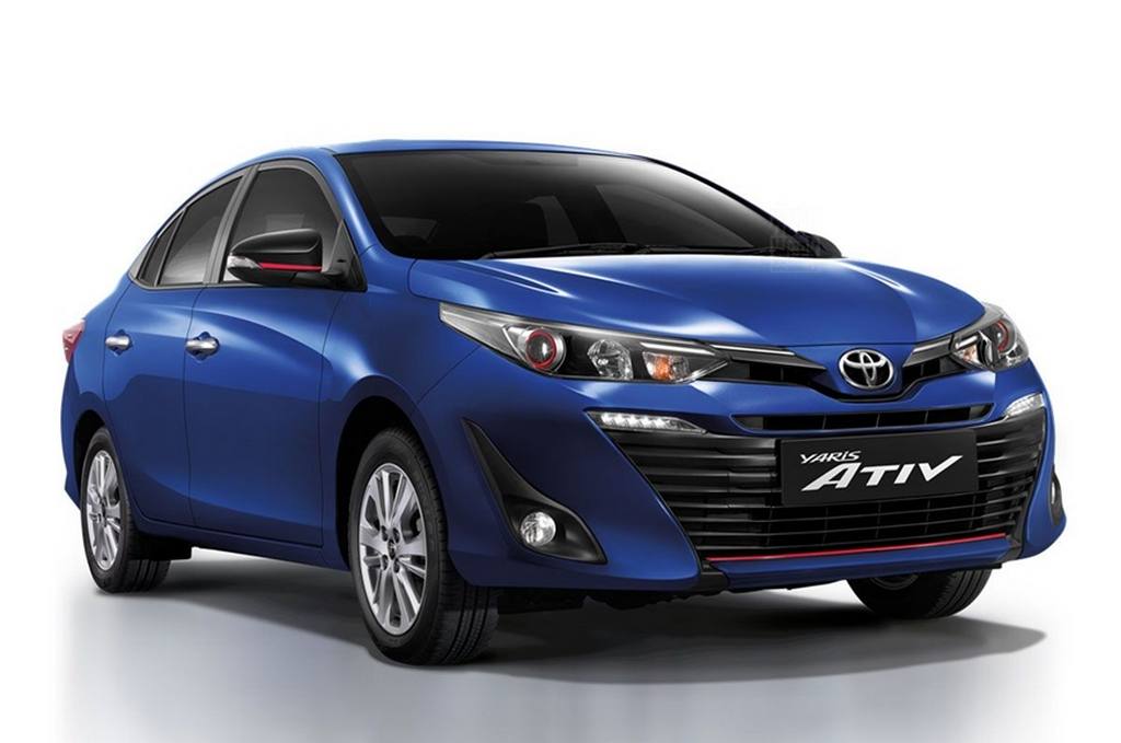 Toyota Yaris Ativ Sedan (Honda City Rival) Revealed For Thailand