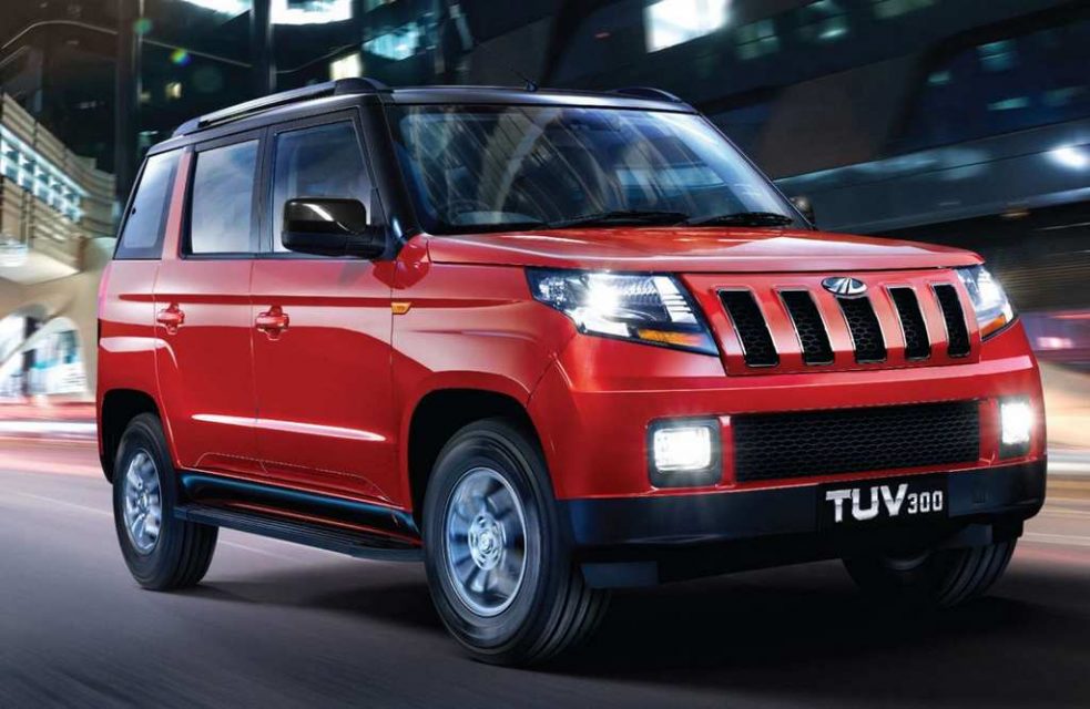 mahindra tuv300 t10 features exterior