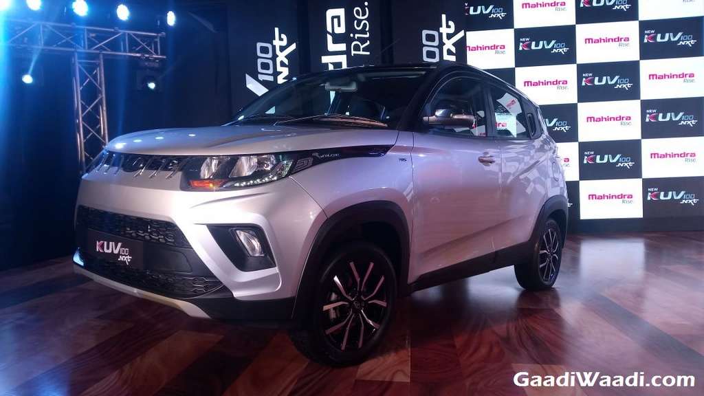 2017 Mahindra KUV100 Facelift (NXT) Launched In India - Price, Engine, Specs, Features, Interior 4