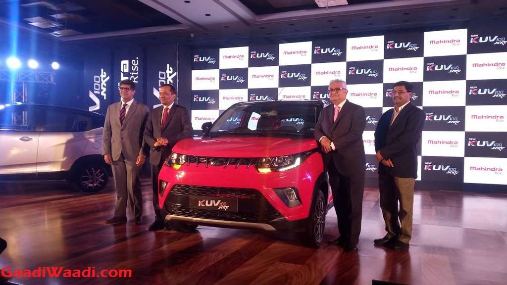 2017 Mahindra KUV100 Facelift (NXT) Launched In India - Price, Engine, Specs, Features