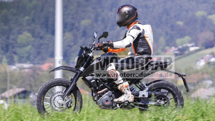 KTM 390 Scrambler Spied Testing For The First Time