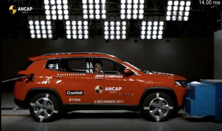 India-Made Jeep Compass Secures Five Stars In ANCAP Crash Test 1