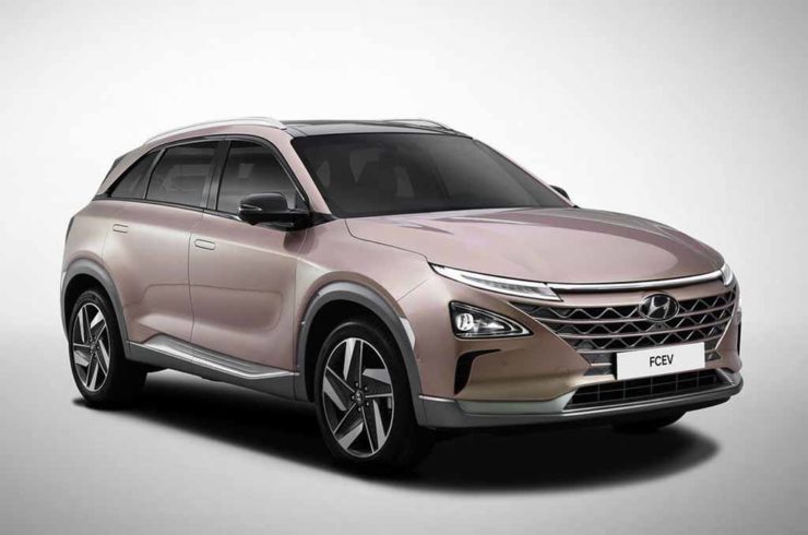 Hyundai's Hydrogen Fuel Cell Powered SUV To Debut At CES 2018