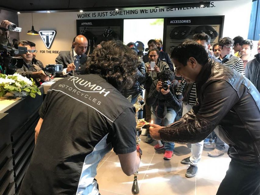 Triumph Motorcycles Sets Up New Dealership In Gurugram 2