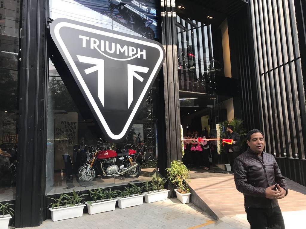 Triumph Motorcycles Sets Up New Dealership In Gurugram 3