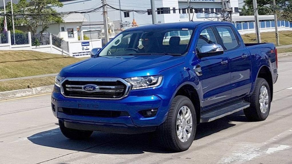 Upcoming Ford Ranger Spied Undisguised Completely 1