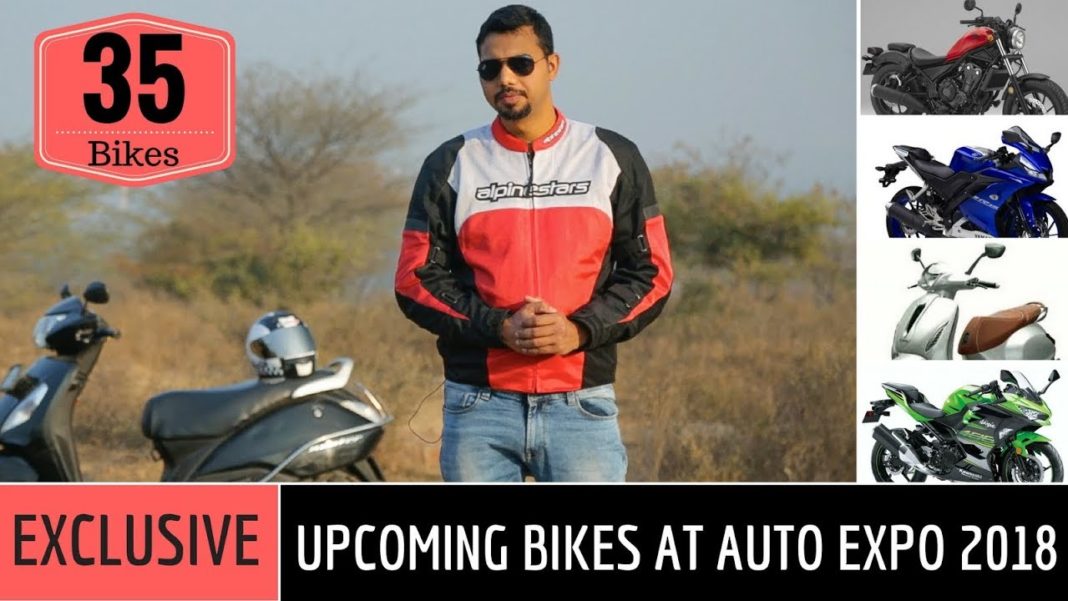 upcoming bikes and scooters at 2018 auto expo