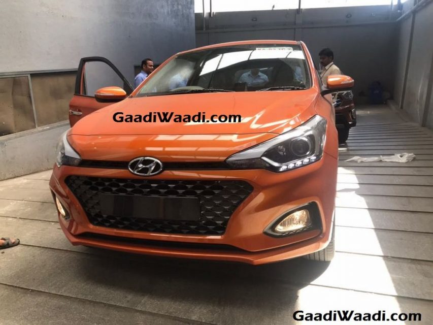 2018 Hyundai Elite i20 Facelift Spotted Undisguised In New Colour