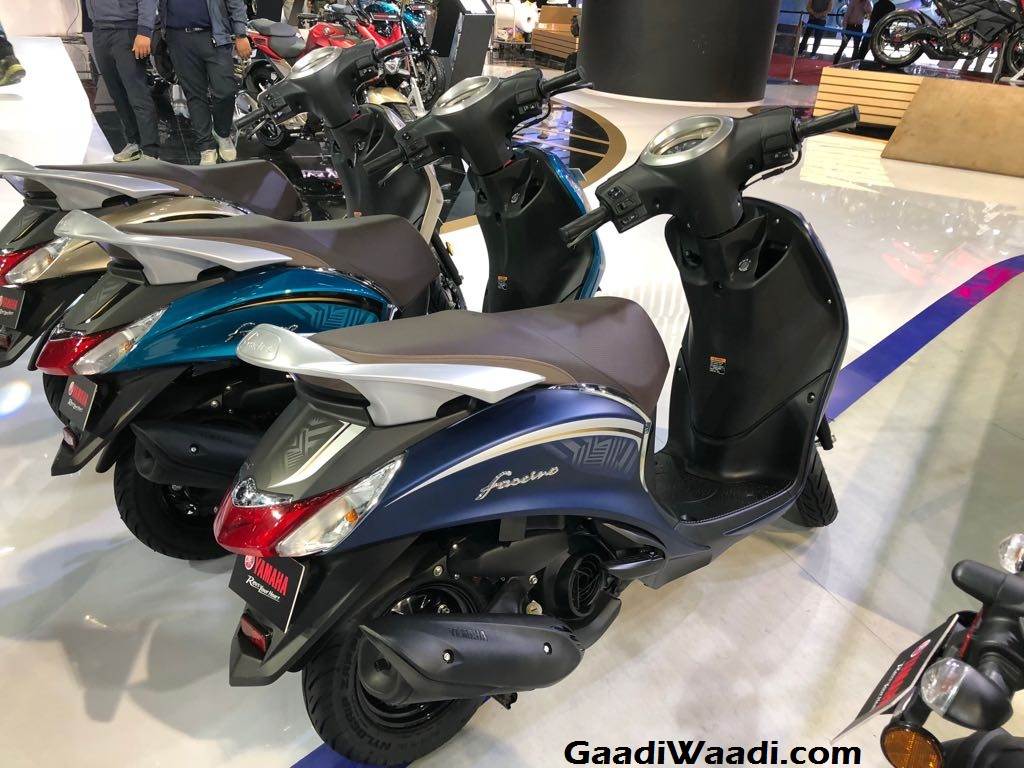 2018 Yamaha Fascino Launched In India Price Engine Specs Booking