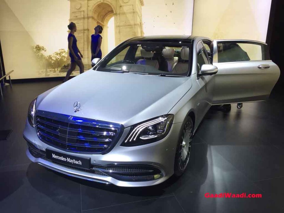 18 Auto Expo Mercedes Maybach S650 Launched At Rs Rs 2 73 Crore