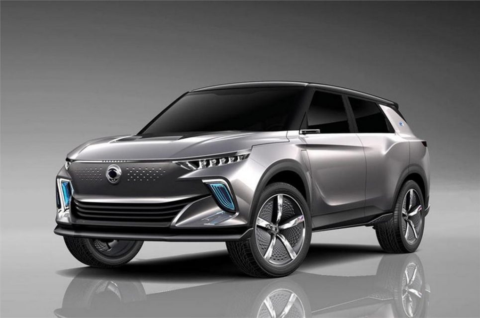 SsangYong e-SIV concept Front (Mahindra S201 Electric SUV