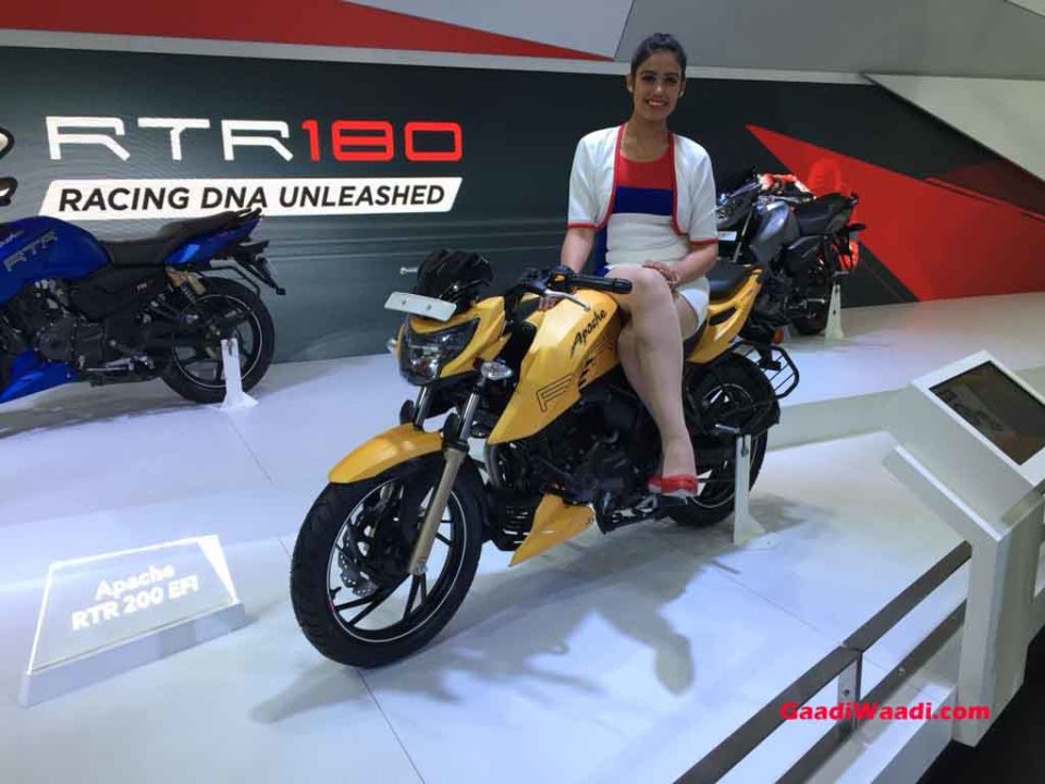 Tvs Apache Rtr 160 4v Fi Abs Launched In India