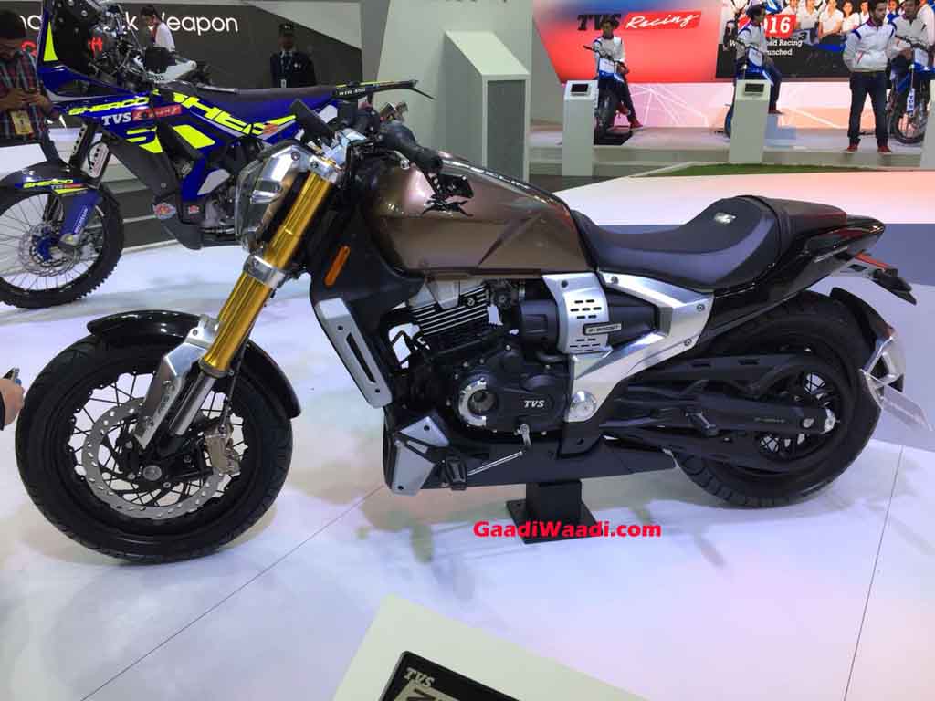 Tvs To Launch 2 New Motorcycles Based On Zeppelin Concept
