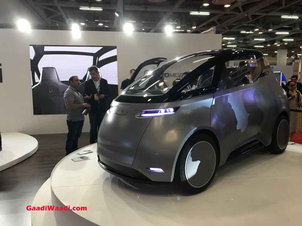 2018 auto expo uniti one electric car revealed india launch 2020