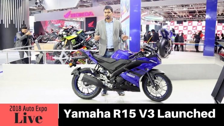 All-New Yamaha R15 V3 Launched At Auto Expo; Explained In Detail – Video