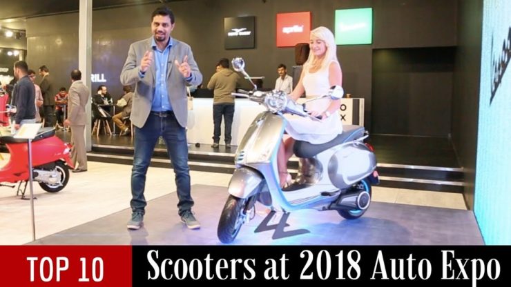 Top 10 Scooters Displayed At 2018 Auto Expo