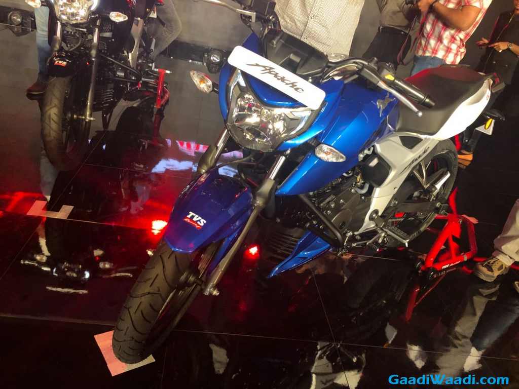 2018 Tvs Apache Rtr160 4v Launched In India Price Specs Mileage