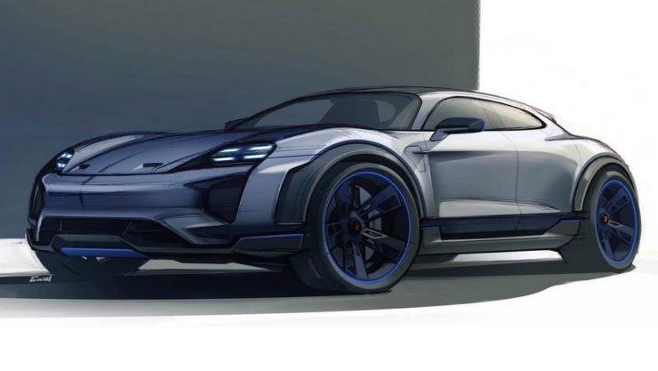Porsche Mission E Cross Turismo Concept Signals A Future Electric Crossover